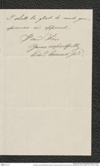 Nachlass Franz Steindachner, Brief von Gerrard Edward & Sons an Franz Steindachner (04.03.1894), Inv.Nr. 156.01, Seite 3